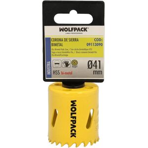 Wolfpack Modèle 09113090 Scie à Trou - Bimetal Ø 41 mm Wolfpack Modèle 09113090 Scie à Trou - Bimetal Ø 41 mm