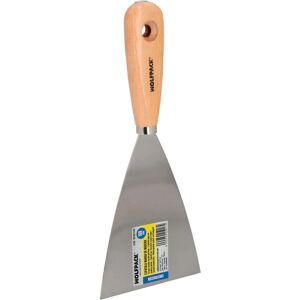Wolfpack Linea Profesional - Spatule 100mm Lame Acier - Poignée en bois ergonomique - Publicité Wolfpack Linea Profesional - Spatule 100mm Lame Acier - Poignée en bois ergonomique - Publicité