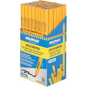 WOLFPACK LINEA PROFESIONAL Holzbleistift - Mittelhart - 72 Stück WOLFPACK LINEA PROFESIONAL Holzbleistift - Mittelhart - 72 Stück