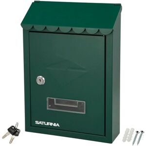 Wolfpack - Exterior Mailbox 205x300x70mm Green - Mailbox Wolfpack - Exterior Mailbox 205x300x70mm Green - Mailbox