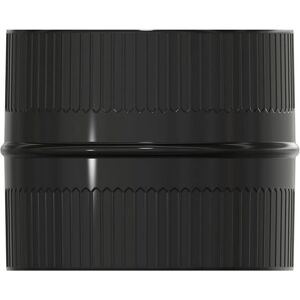Conector de Tubería de Estufa Vitrificado Negro Wolfpack - Ø 200 mm Conector de Tubería de Estufa Vitrificado Negro Wolfpack - Ø 200 mm