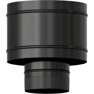 Wolfpack Capucha de chimenea negra - 120mm Wolfpack Capucha de chimenea negra - 120mm