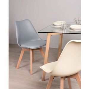 REGALOS MIGUEL - Cadeira Synk Basic - Estilo Nórdico, Preto - Sala de Jantar ou Escrivaninha REGALOS MIGUEL - Cadeira Synk Basic - Estilo Nórdico, Preto - Sala de Jantar ou Escrivaninha