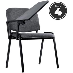 Silla de Oficina Gris Miguel - Pack 4 Silla de Oficina Gris Miguel - Pack 4