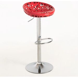 Miguel Vermelho Industrial Barstool Ajustável - Taburete Miguel Vermelho Industrial Barstool Ajustável - Taburete