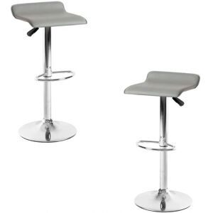 Conjunto de 2 bancos Miguel em Couro Sintético - Cozinha Conjunto de 2 bancos Miguel em Couro Sintético - Cozinha