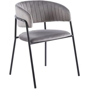 Cadeira Moniel Black Veludo - Móveis Nordico Cadeira Moniel Black Veludo - Móveis Nordico