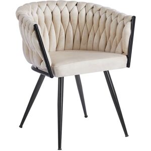 Cadeira Bege Widny de Miguel - Estilo Nórdico Moderno - Uso Interno Cadeira Bege Widny de Miguel - Estilo Nórdico Moderno - Uso Interno