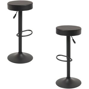 Miguel Kros Banqueta Preta - Pack de 2 Miguel Kros Banqueta Preta - Pack de 2
