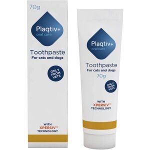 Ecuphar Plaqtiv+ Dentifrice - Soins Buccaux Chiens & Chats 70g - Publicité Ecuphar Plaqtiv+ Dentifrice - Soins Buccaux Chiens & Chats 70g - Publicité
