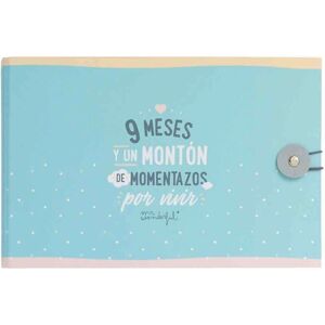 Álbum de Fotos de Embarazo Mr. Wonderful - 9 Meses de Momentos Álbum de Fotos de Embarazo Mr. Wonderful - 9 Meses de Momentos