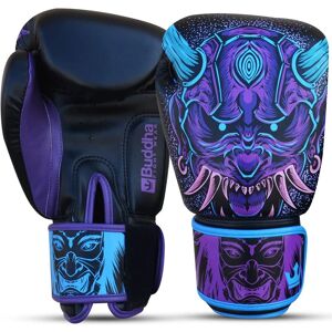 Luva de Boxe Luzbel Buddha Fight Wear Roxo Tamanho 14 Onças Luva de Boxe Luzbel Buddha Fight Wear Roxo Tamanho 14 Onças