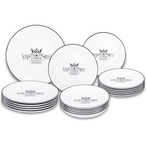 Santa Clara Cuisine Porcelain 18 Pieces Circular Tableware Santa Clara Cuisine Porcelain 18 Pieces Circular Tableware