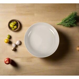 La Mediterránea Ivory Shine Deep Plate - Deep Plate La Mediterránea Ivory Shine Deep Plate - Deep Plate