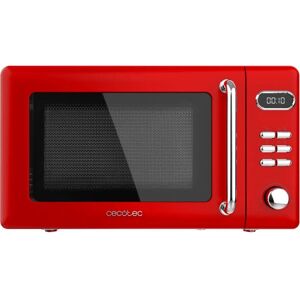 Mikrowelle Cecotec Proclean 5110 Retro Rot 700 W 20 L Mikrowelle Cecotec Proclean 5110 Retro Rot 700 W 20 L