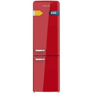 Cecotec - Retro-Weiß 250L Kühlschrank - Total No Frost, E Klasse Cecotec - Retro-Weiß 250L Kühlschrank - Total No Frost, E Klasse