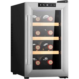 Cecotec GranSommelier 830 CoolWood - Acero inoxidable - Vinoteca Cecotec GranSommelier 830 CoolWood - Acero inoxidable - Vinoteca