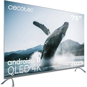 Televisor QLED 75" Cecotec - 4K UHD, Android TV 11, Dolby Vision & Atmos Televisor QLED 75" Cecotec - 4K UHD, Android TV 11, Dolby Vision & Atmos
