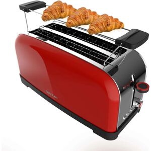 Cecotec Toastin' Time 1500 Rouge - Grille-pain Cecotec Toastin' Time 1500 Rouge - Grille-pain