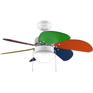 Ventilador de Teto Cecotec EnergySilence Aero 360 ColorFull - 50 W, Marrom Ventilador de Teto Cecotec EnergySilence Aero 360 ColorFull - 50 W, Marrom