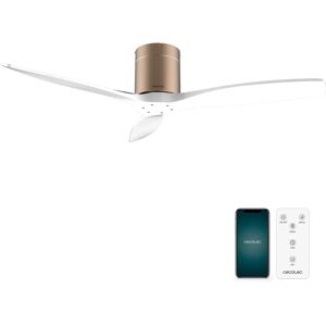 Cecotec EnergySilence Aero 5500 - Blanc / Aqua Gold - Ventilateur de plafond - Publicité Cecotec EnergySilence Aero 5500 - Blanc / Aqua Gold - Ventilateur de plafond - Publicité