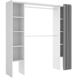 Befara - Armoire avec Rideaux - Taille Ajustable - Armoire - Publicité Befara - Armoire avec Rideaux - Taille Ajustable - Armoire - Publicité
