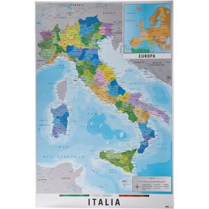 Affiche de la Carte d'Italie Grupo Erik 61 x 91.5cm - Carte - Publicité Affiche de la Carte d'Italie Grupo Erik 61 x 91.5cm - Carte - Publicité