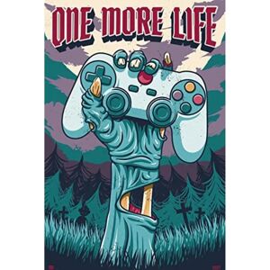 Affiche Gamer One More Life - 61x91,5 cm Grupo Erik Affiche Gamer One More Life - 61x91,5 cm Grupo Erik