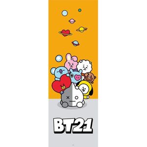 BT21 Groep Deurposter Koja, Van, RJ, Shooky, Mang, Chimmy, Tata, Cooky - Poster 158x53 cm BT21 Groep Deurposter Koja, Van, RJ, Shooky, Mang, Chimmy, Tata, Cooky - Poster 158x53 cm