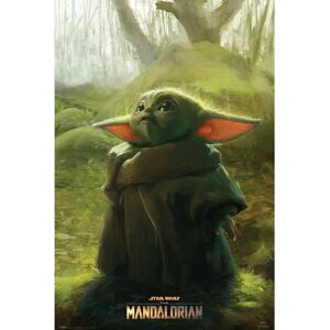 Plakát Star Wars The Mandalorian Grogu 61x91,5cm Plakát Star Wars The Mandalorian Grogu 61x91,5cm