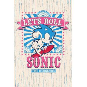 Grupo Erik Sonic Lets Roll Poster - 61x91.5cm - Poster Grupo Erik Sonic Lets Roll Poster - 61x91.5cm - Poster