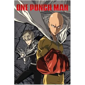 Saitama vs. Genos affisch - 61x91.5cm - Affisch Saitama vs. Genos affisch - 61x91.5cm - Affisch