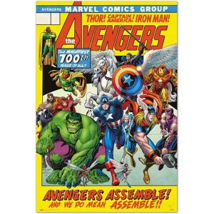 Marvel Poster Avengers 100e Uitgave - 91,5x61 cm Marvel Poster Avengers 100e Uitgave - 91,5x61 cm