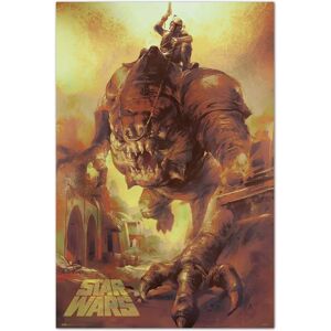 Poster Star Wars Il libro di Boba Fett - Rancor Ride Poster Star Wars Il libro di Boba Fett - Rancor Ride