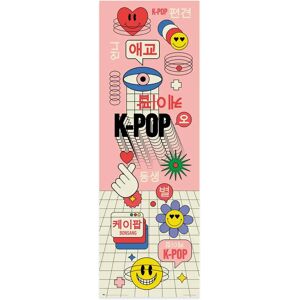 Affiche Rose K-Pop - 53x158cm - Poster - Publicité Affiche Rose K-Pop - 53x158cm - Poster - Publicité