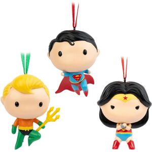 ERIK EDITORES Superman Wonder Woman Aquaman Christmas Ornaments ERIK EDITORES Superman Wonder Woman Aquaman Christmas Ornaments