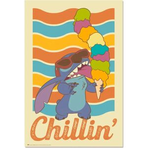 Disney Stitch Chillin' Poster - 61x91,5cm Disney Stitch Chillin' Poster - 61x91,5cm
