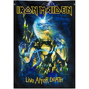 Iron Maiden Live After Death Textile Flag Poster - 70x100cm - Black Iron Maiden Live After Death Textile Flag Poster - 70x100cm - Black