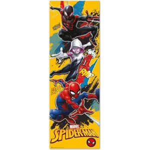 Close Up Spiderman Deurposter - 158 x 53 cm Close Up Spiderman Deurposter - 158 x 53 cm