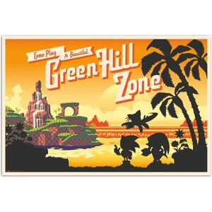 Grupo Erik Sonic Green Hill Zone Poster - 91.5x61cm - Licensed Sonic Poster Grupo Erik Sonic Green Hill Zone Poster - 91.5x61cm - Licensed Sonic Poster