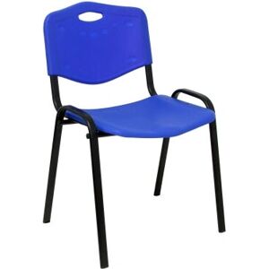 Chaise d'Accueil Bleue Robledo - Ergonomique, Empilable, Fabriquée en UE - Publicité Chaise d'Accueil Bleue Robledo - Ergonomique, Empilable, Fabriquée en UE - Publicité