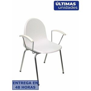 Silla de Recepción Ves P&C 4320BL Blanca - Pack de 4 Silla de Recepción Ves P&C 4320BL Blanca - Pack de 4