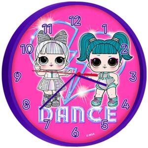 Kids Licensing Lol Surprise Horloge Murale en Plastique 25cm - Horloge Murale - Publicité Kids Licensing Lol Surprise Horloge Murale en Plastique 25cm - Horloge Murale - Publicité