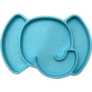 Kids Euroswan Modèle FT00005 Assiette en Silicone Bleue Antidérapante - Publicité Kids Euroswan Modèle FT00005 Assiette en Silicone Bleue Antidérapante - Publicité