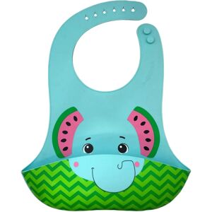 Bavoir en Silicone Bleu Euro Kids - Bavoir pour apprendre à manger seul - Publicité Bavoir en Silicone Bleu Euro Kids - Bavoir pour apprendre à manger seul - Publicité