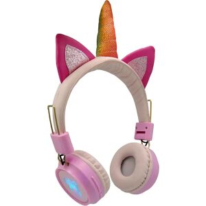 Cuffie Bluetooth senza fili Kids Euroswan - Rosa Cuffie Bluetooth senza fili Kids Euroswan - Rosa