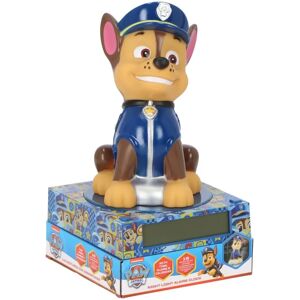 Lâmpada 3D Infantil Euroswan Paw Patrol com Despertador e Data Lâmpada 3D Infantil Euroswan Paw Patrol com Despertador e Data