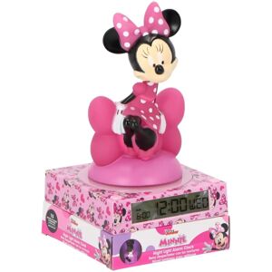Lampe Minnie 3D avec Réveil - Décoration chambre enfant - Publicité Lampe Minnie 3D avec Réveil - Décoration chambre enfant - Publicité