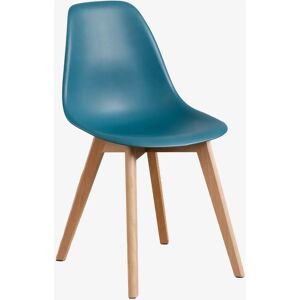 Chaise de salle à manger SKLUM Nordic Scand Bleu Turquoise - Intérieur - Publicité Chaise de salle à manger SKLUM Nordic Scand Bleu Turquoise - Intérieur - Publicité