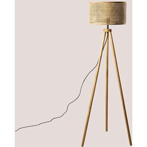 Lampada da Terra Serri Marrone Naturale - Lampada da Terra Lampada da Terra Serri Marrone Naturale - Lampada da Terra